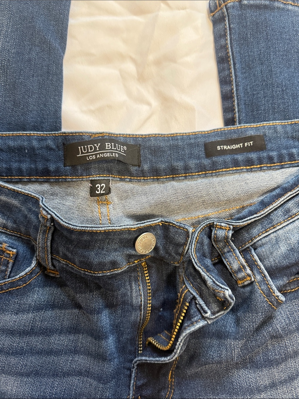 Judy Blue Dark Indigo Bootcut Jeans - Picture 2 of 5